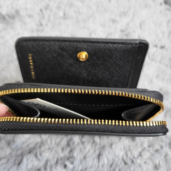 Tory Burch Black Mini Wallet - Picture 4 of 7